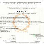 Licence de psychologie