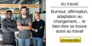 Image de salariés souriant pour illustrer le bien-être au travail